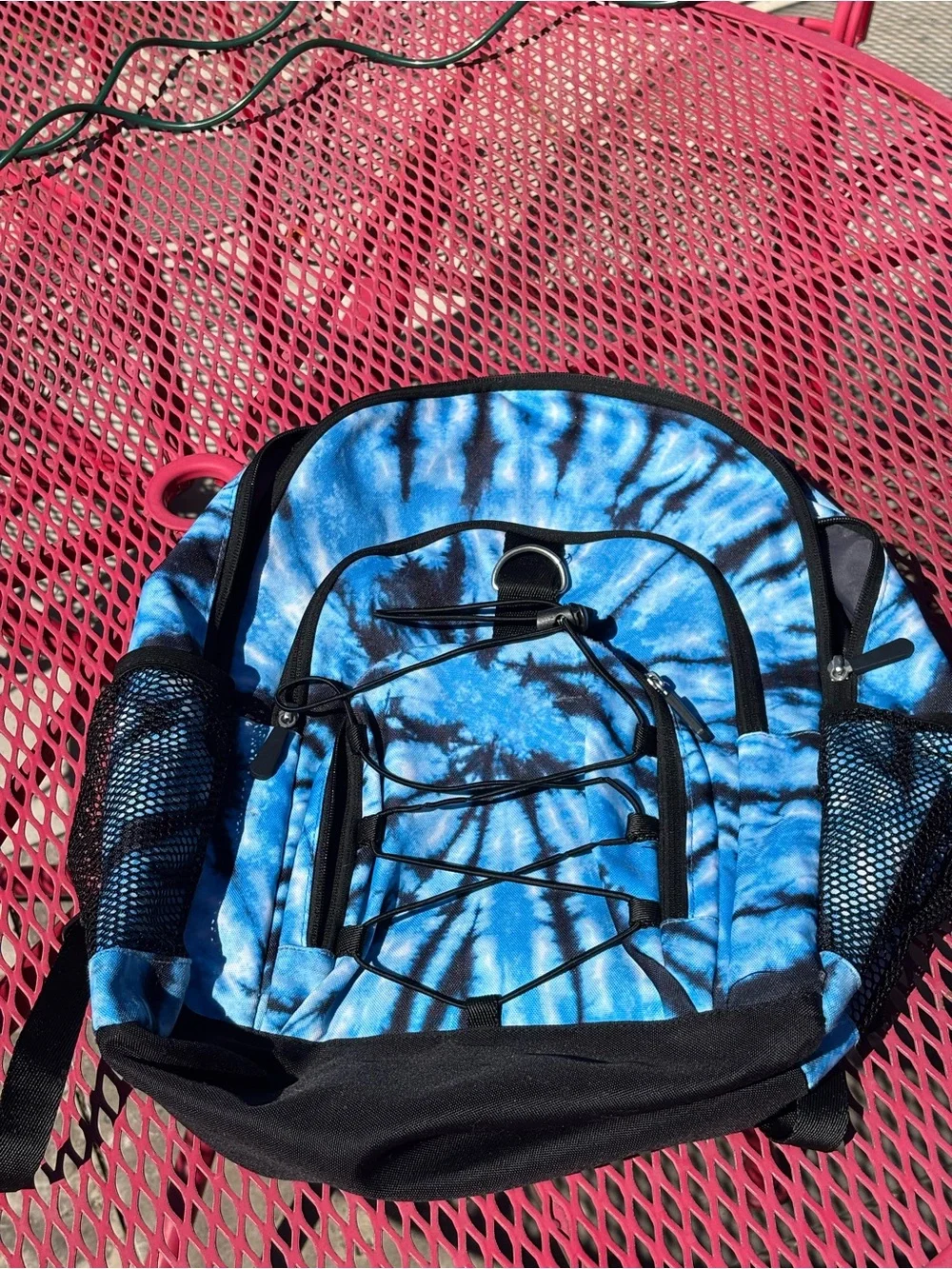 Pottery Barn Teen Blue Tie-Dye Backpack